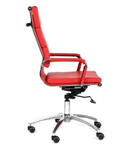 Кресло компьютерное CHAIRMAN 750 экокожа красная в Златоусте - предосмотр 2